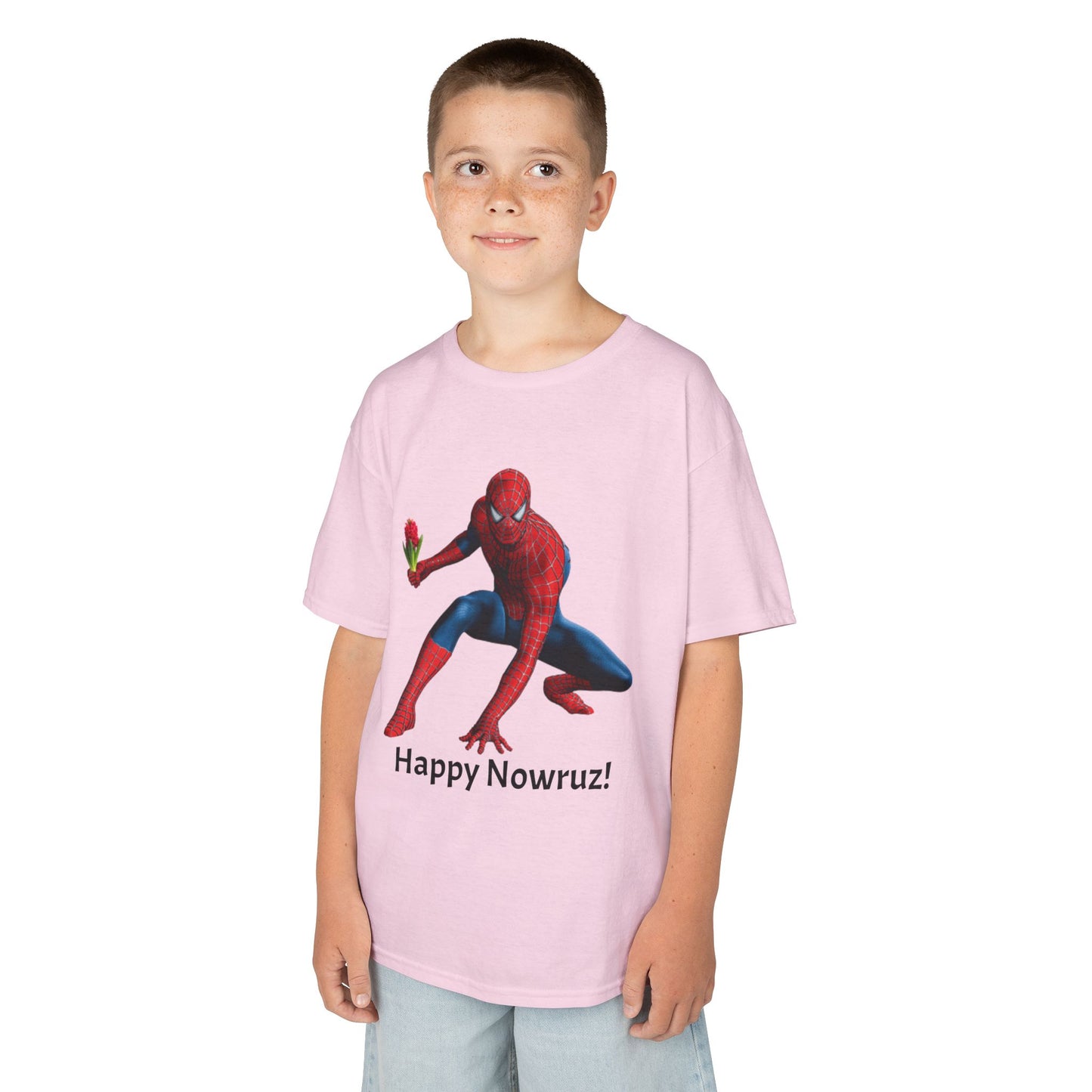 Spiderman Kids Nowruz Tshirt (10 - 18 yrs. Old)