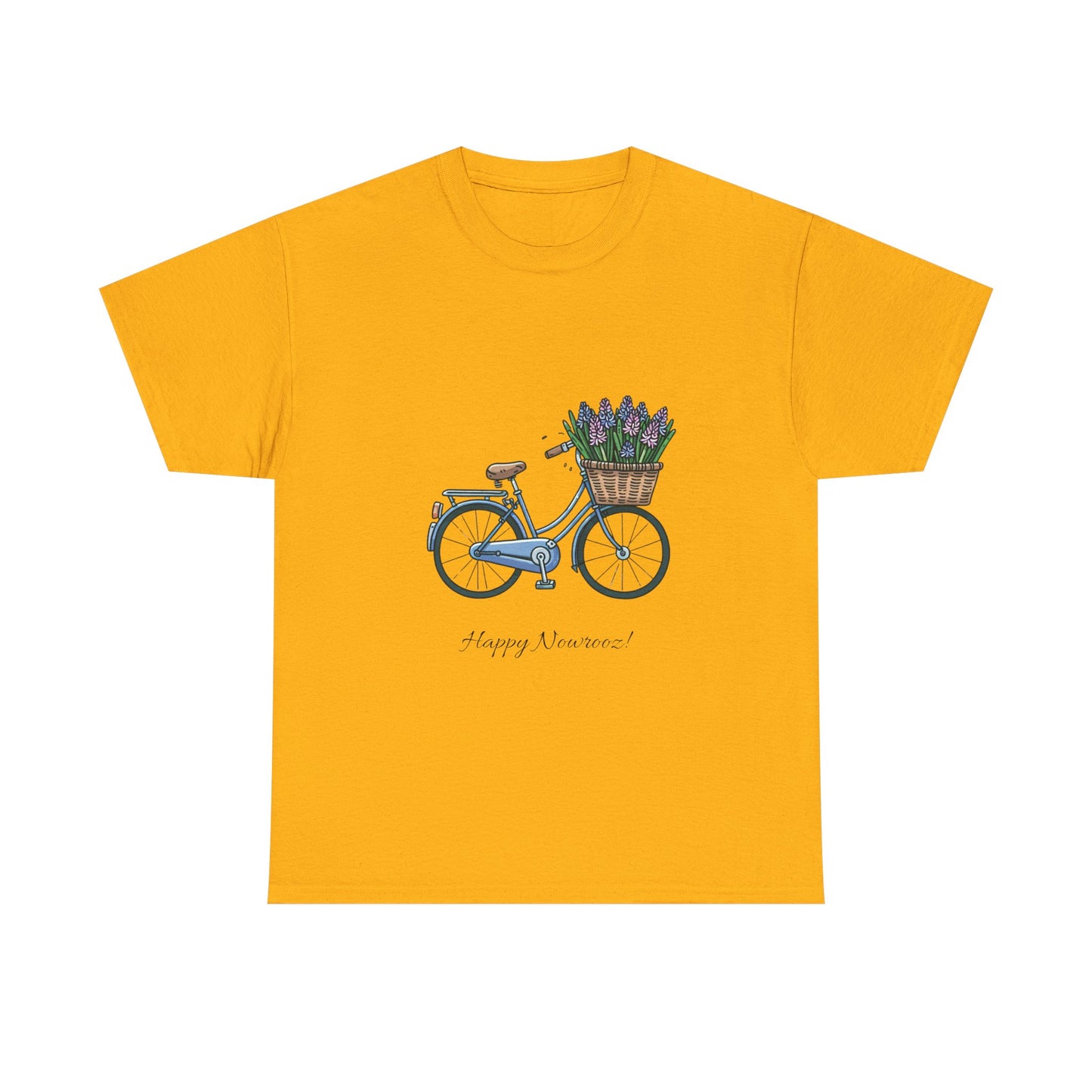 Hyacinth-bike Unisex Nowrooz Tshirt