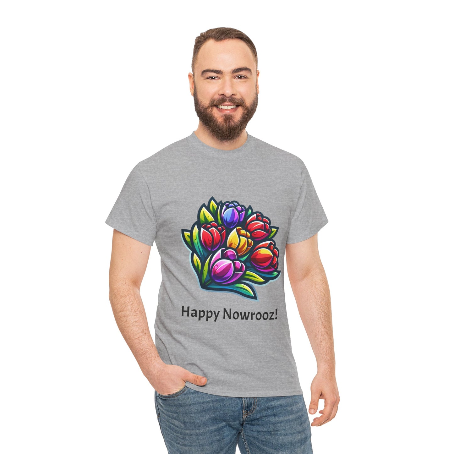 Tulips Unisex Nowrooz Tshirt