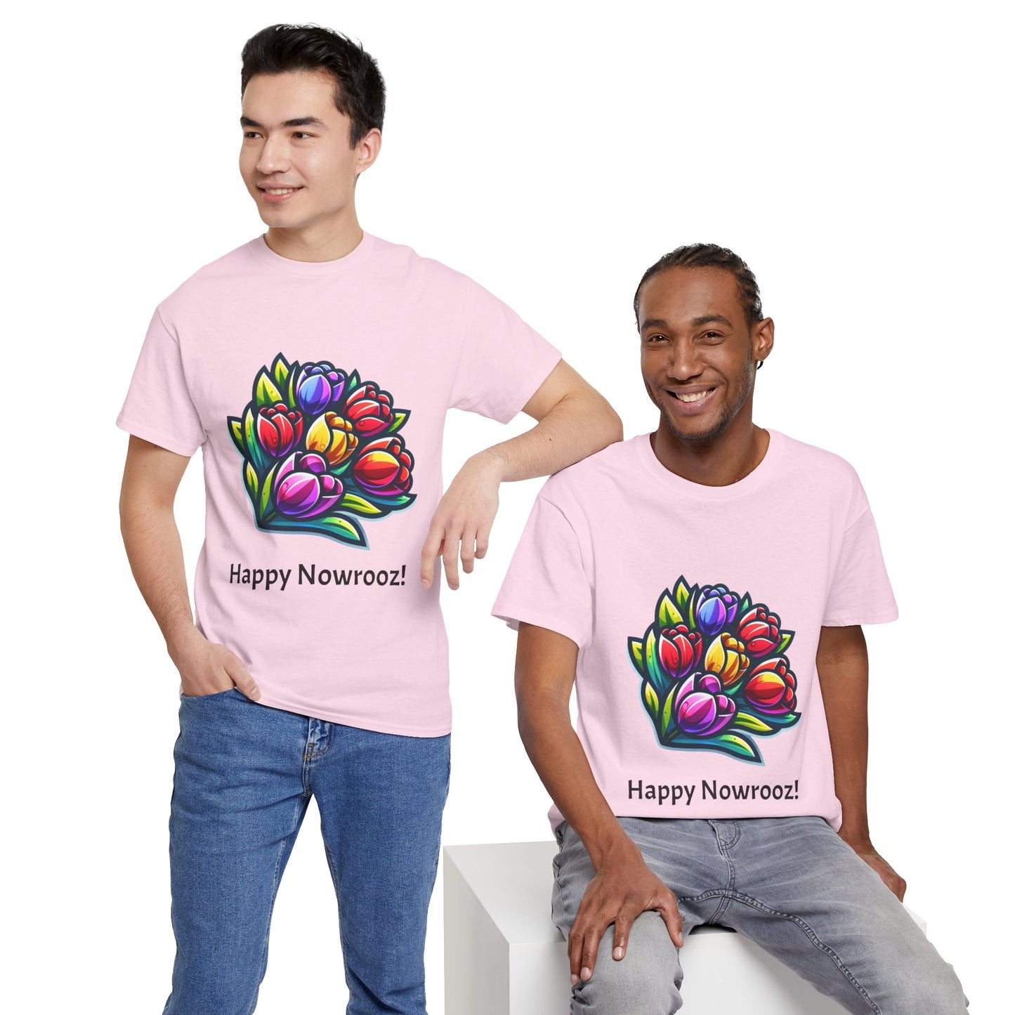 Tulips Unisex Nowrooz Tshirt