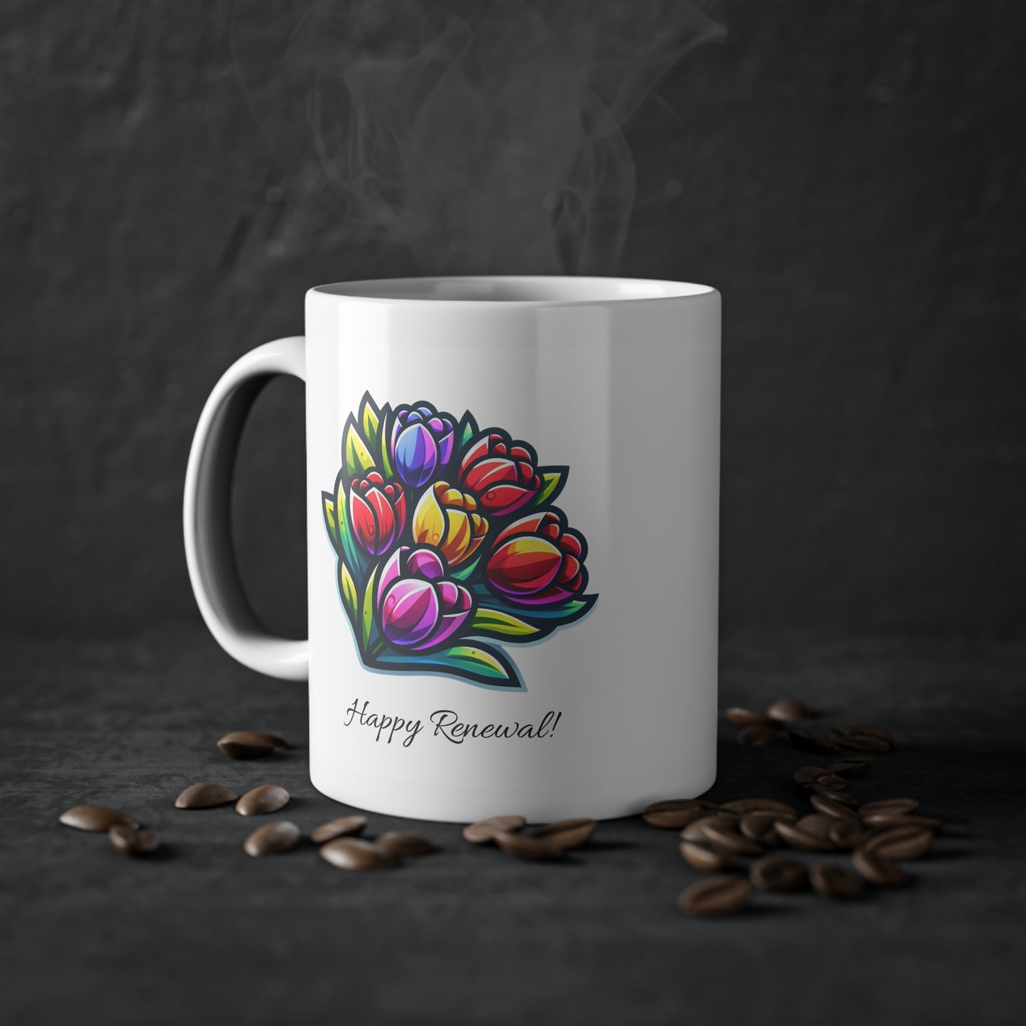 Tulips Nowruz Mug