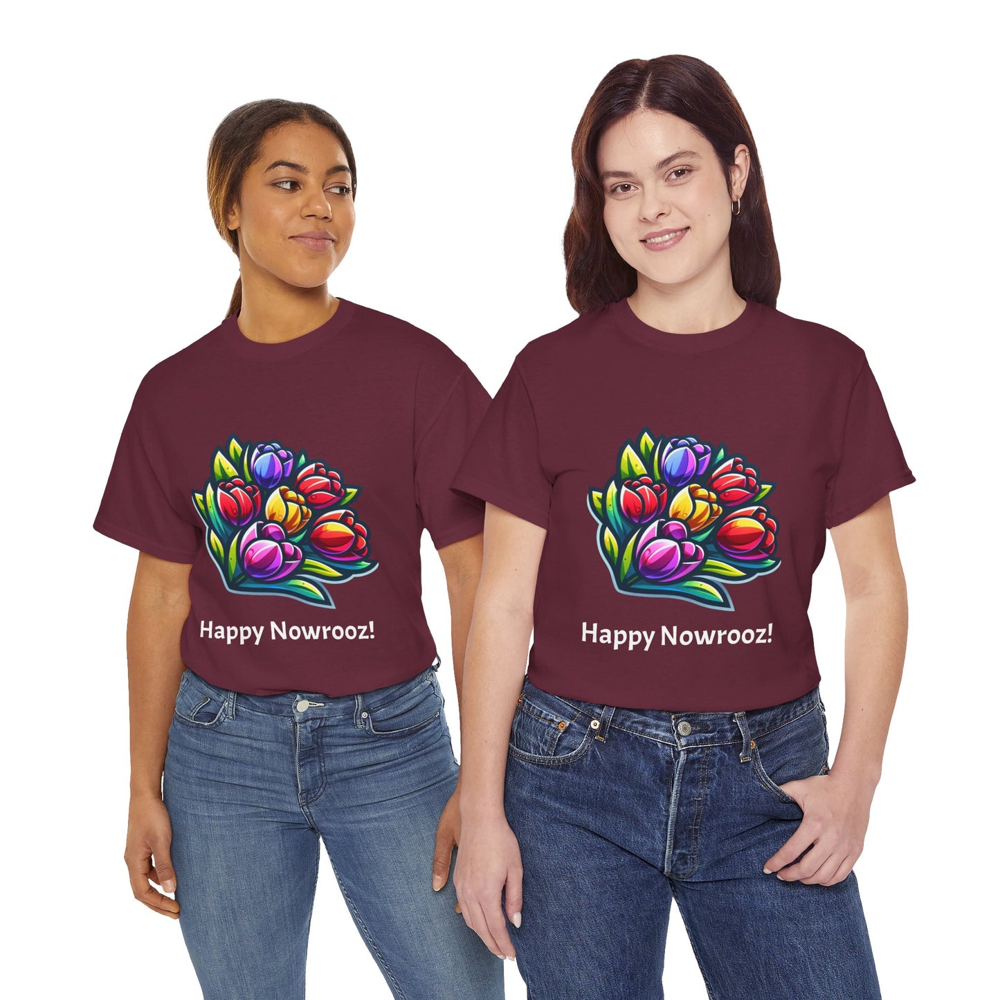 Tulips Unisex Nowrooz Tshirt