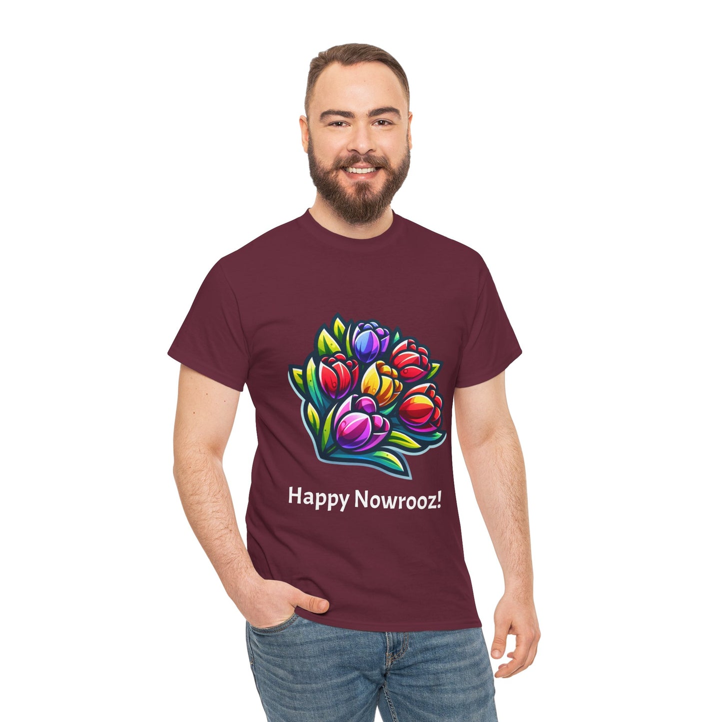 Tulips Unisex Nowrooz Tshirt