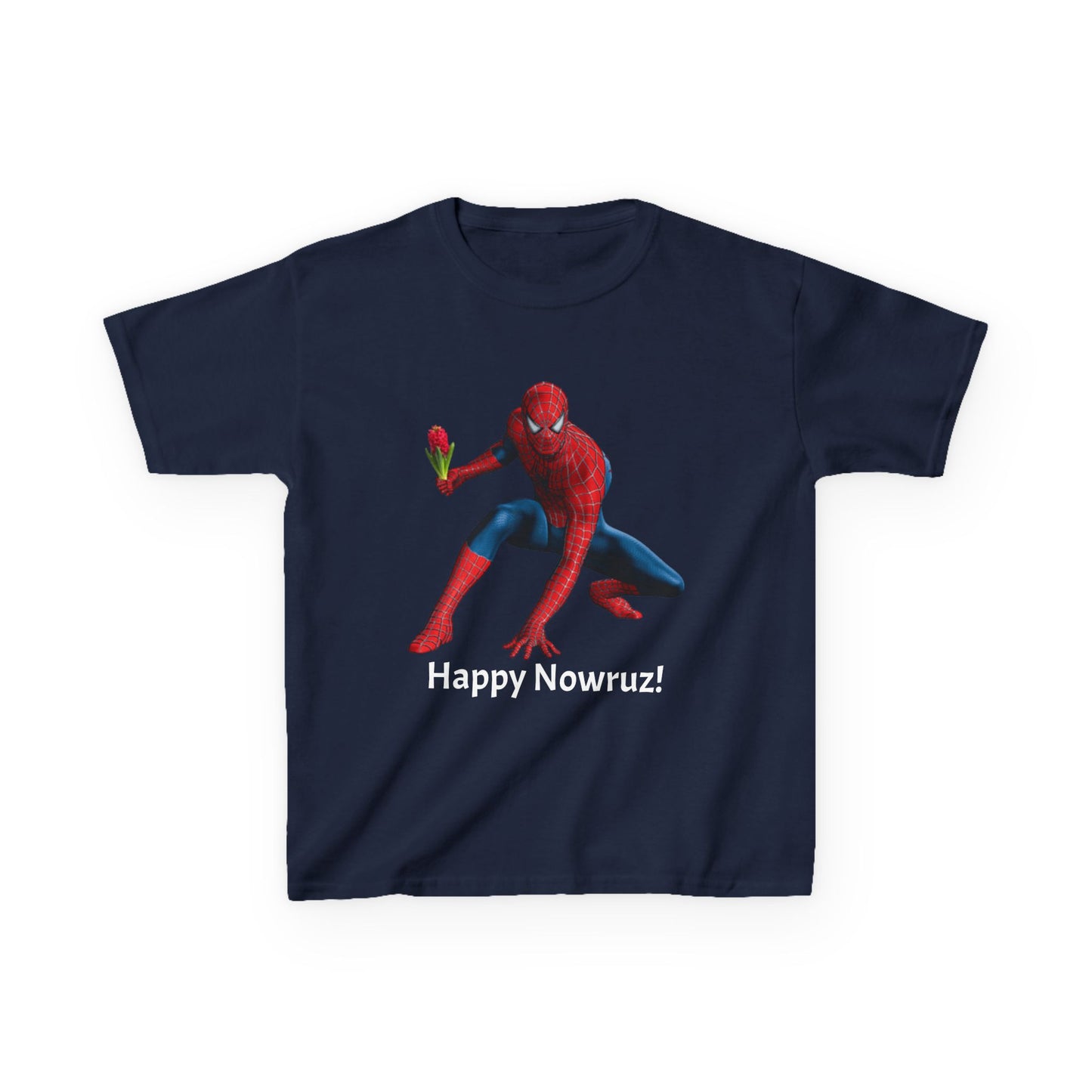 Spiderman Kids Nowruz Tshirt (10 - 18 yrs. Old)