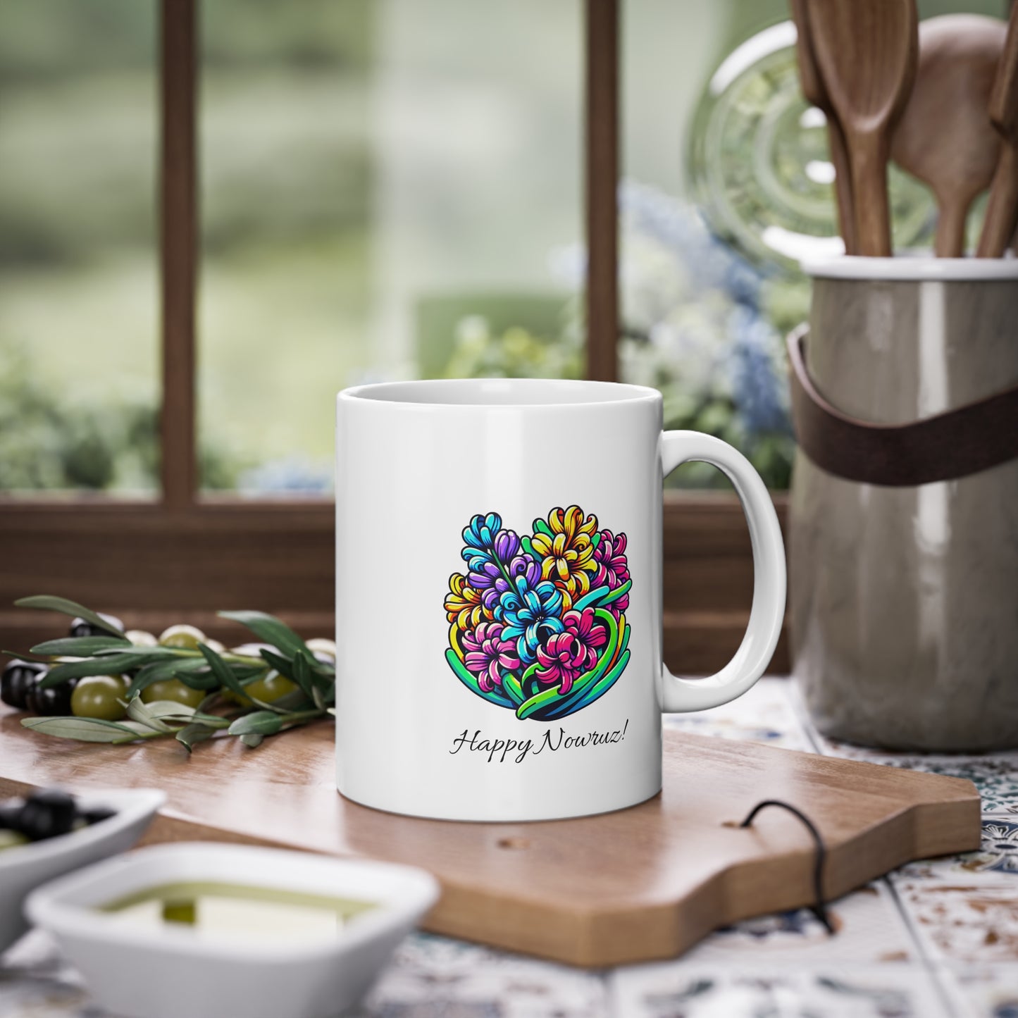 Hyacinth-mix Nowruz Mug