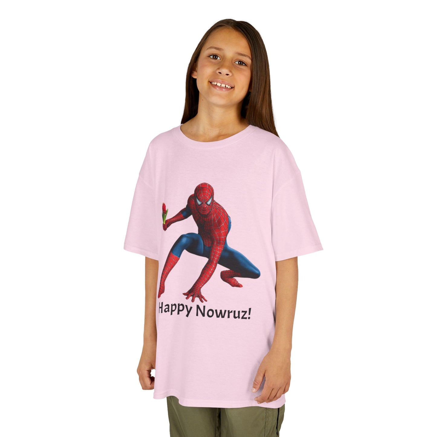 Spiderman Kids Nowruz Tshirt (10 - 18 yrs. Old)