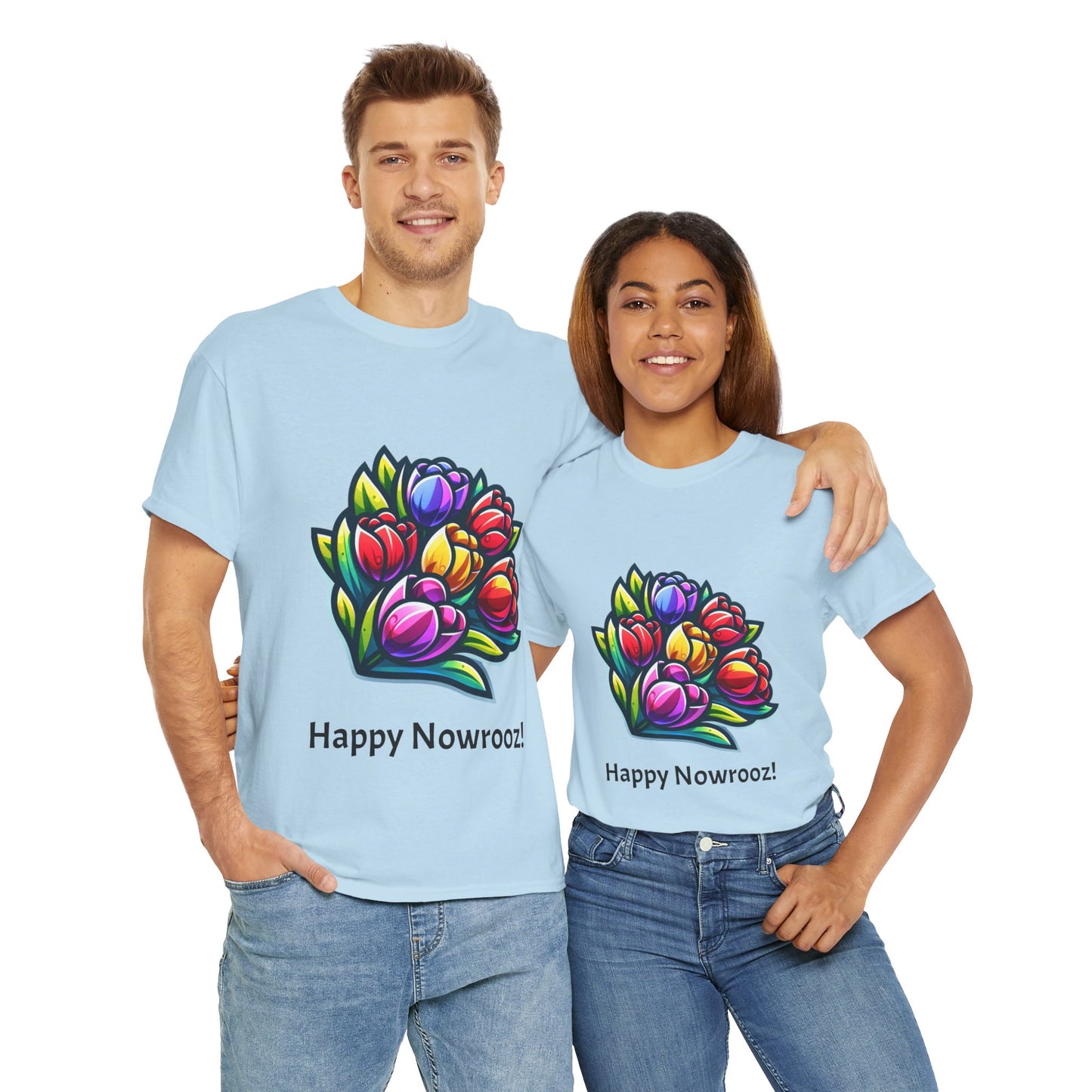 Tulips Unisex Nowrooz Tshirt