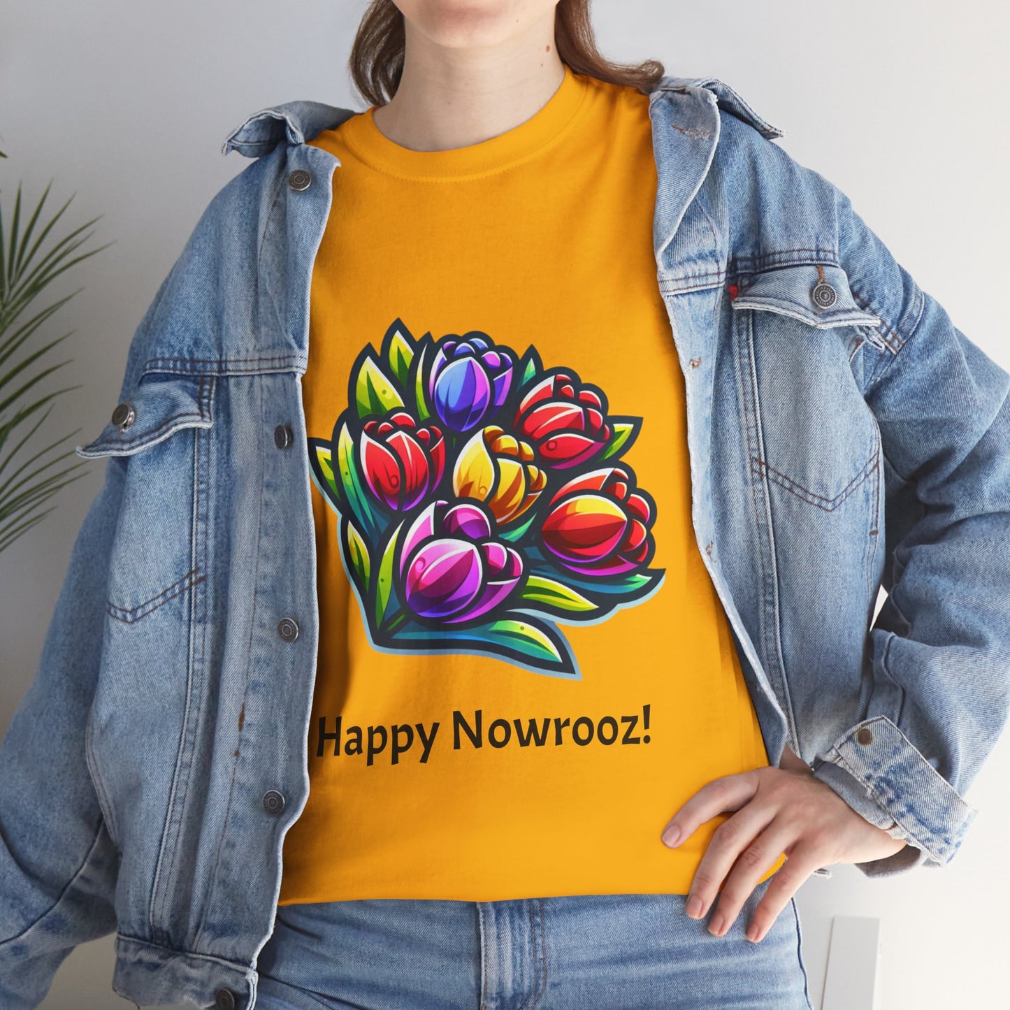 Tulips Unisex Nowrooz Tshirt