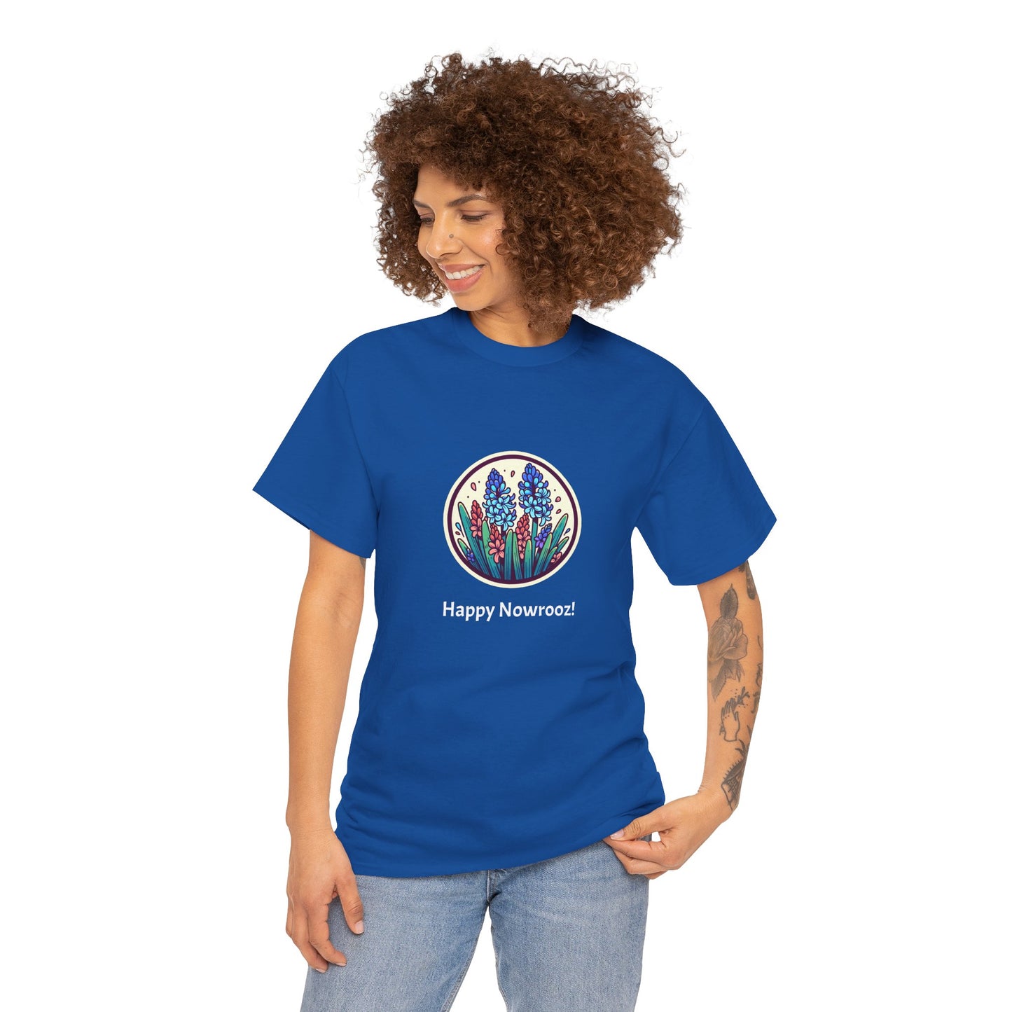 Hyacinths24 Unisex Nowrooz Tshirt