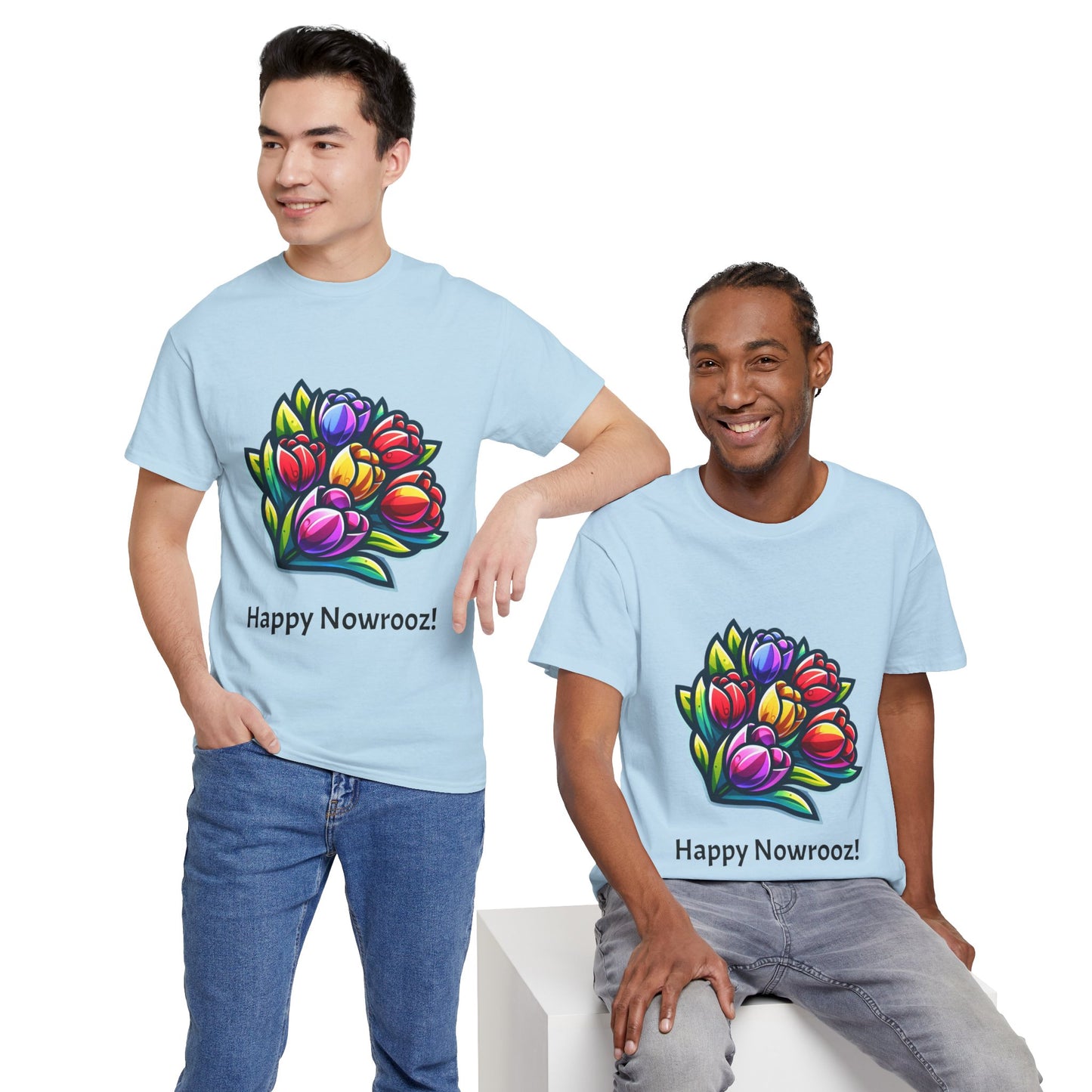 Tulips Unisex Nowrooz Tshirt