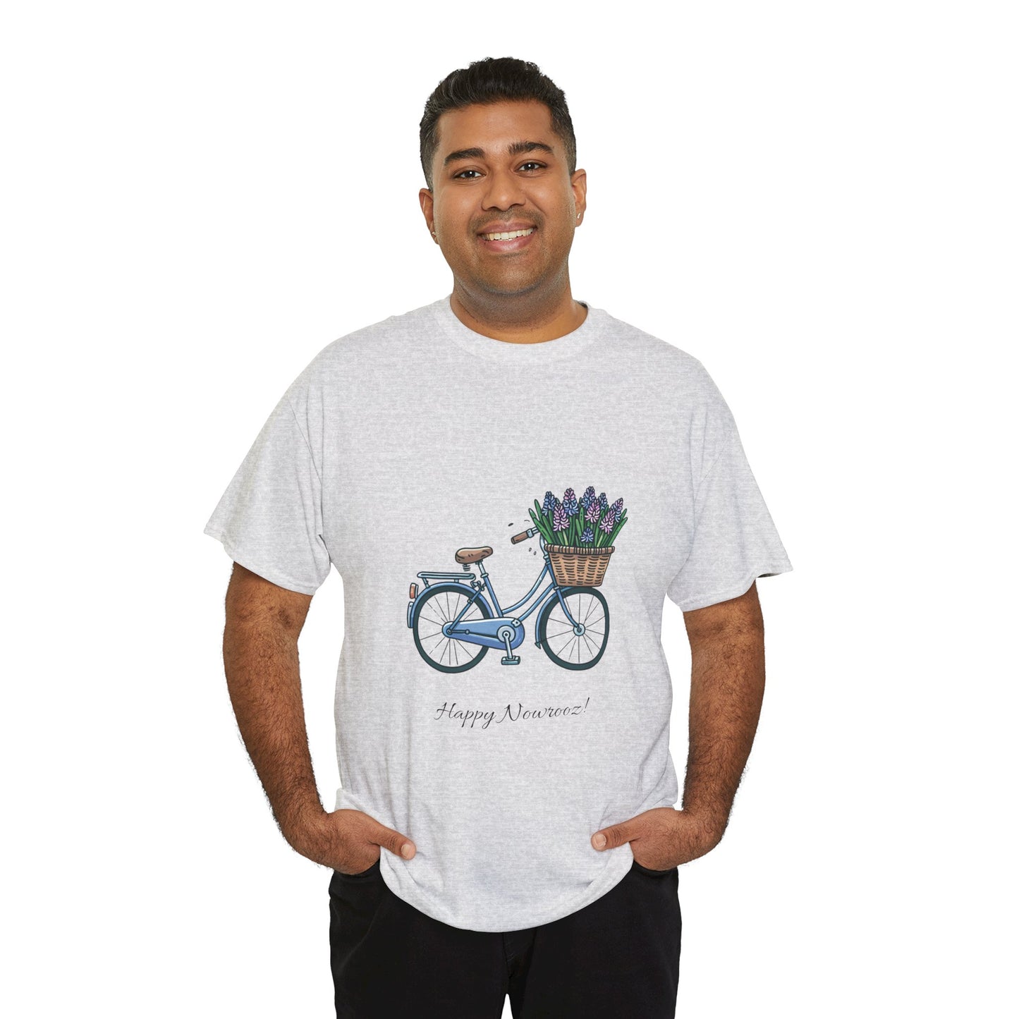 Hyacinth-bike Unisex Nowrooz Tshirt