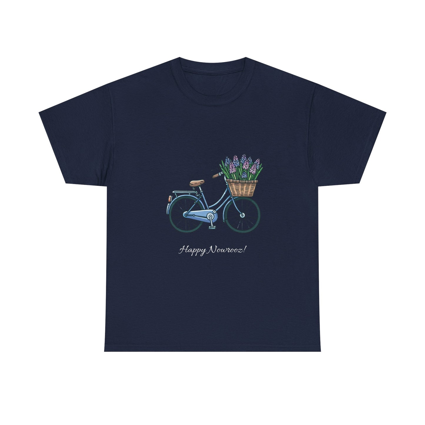 Hyacinth-bike Unisex Nowrooz Tshirt