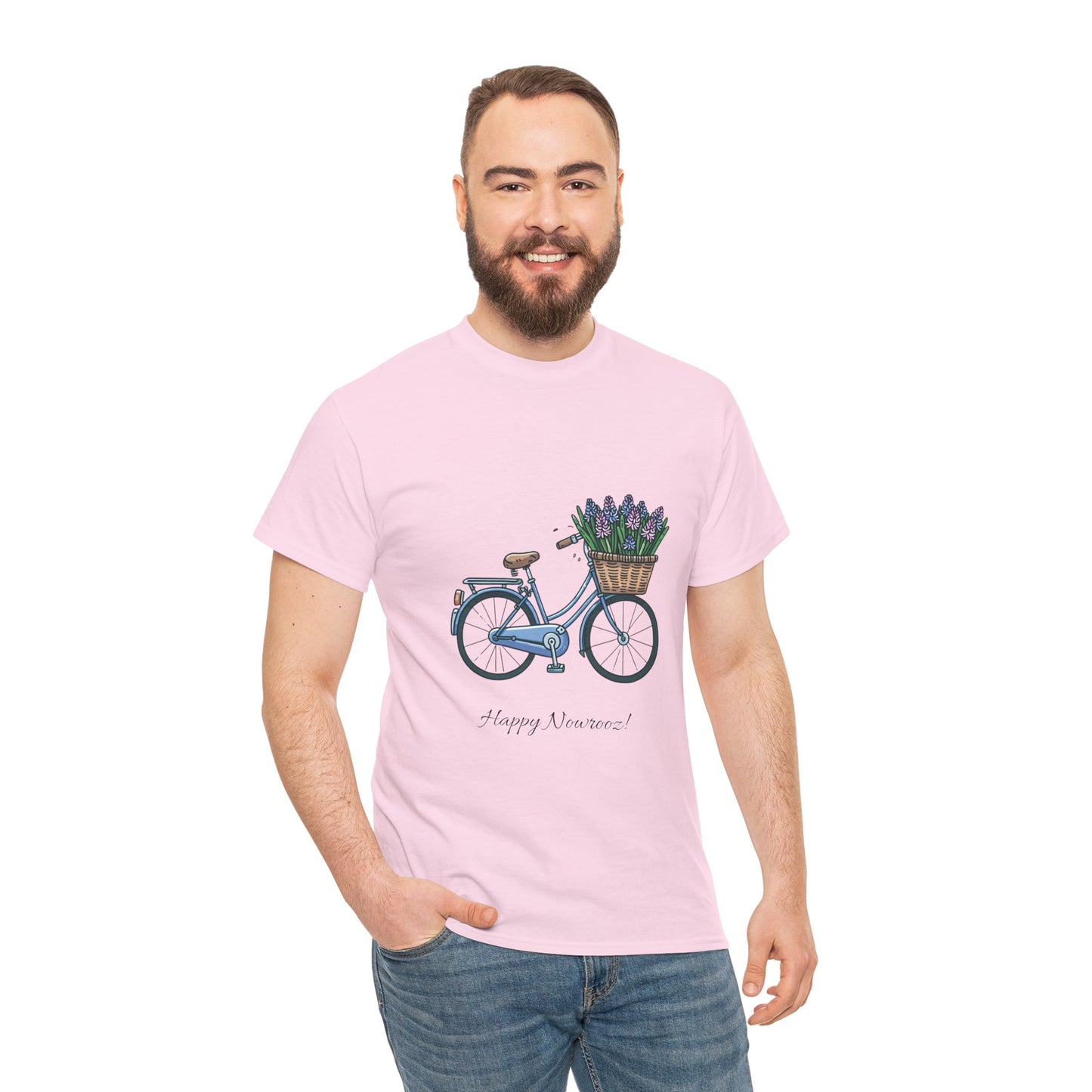 Hyacinth-bike Unisex Nowrooz Tshirt