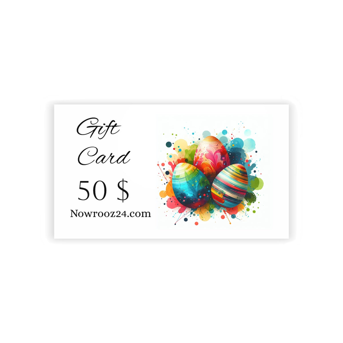 A gift card - Nowrooz24